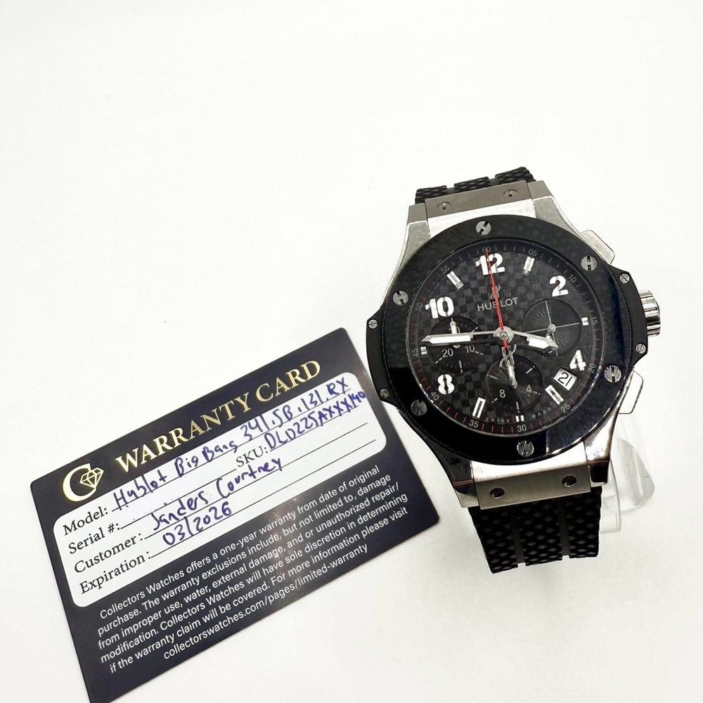 Hublot Big Bang Carbon Fiber Dial 41mm